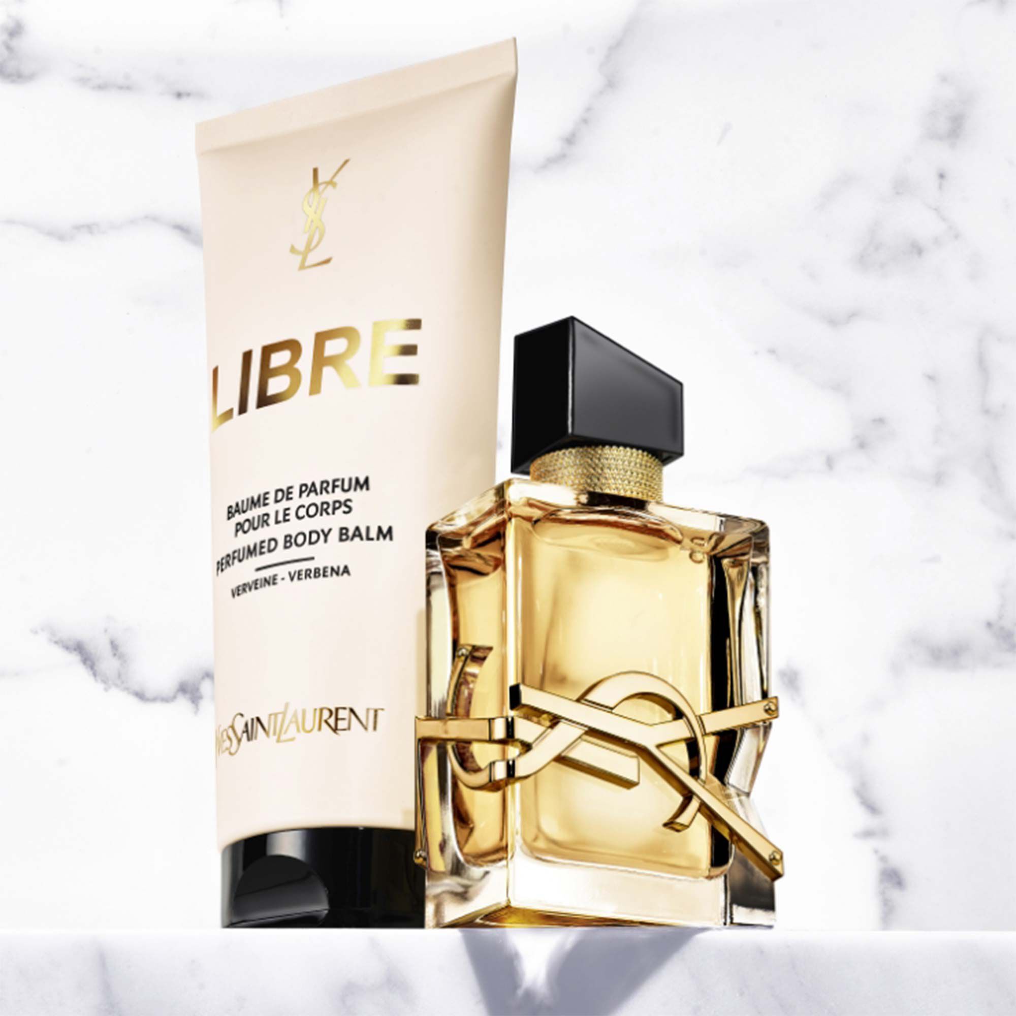 LIBRE BODY BALM HYDRATING THE SKIN WITH THE SCENT OF LIBRE YSL